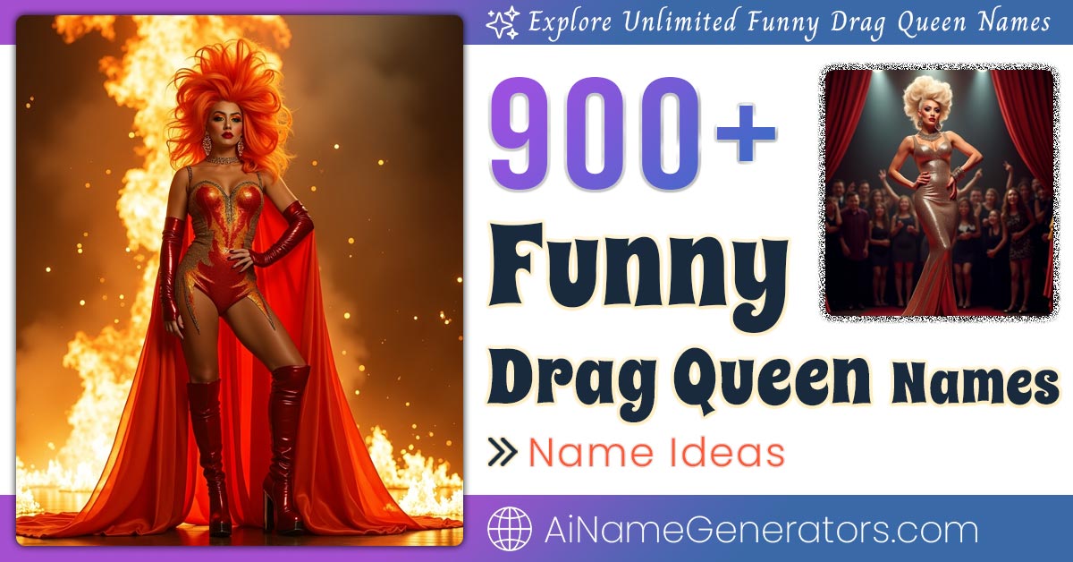 Drag Queen Names