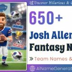 Josh Allen Fantasy Names
